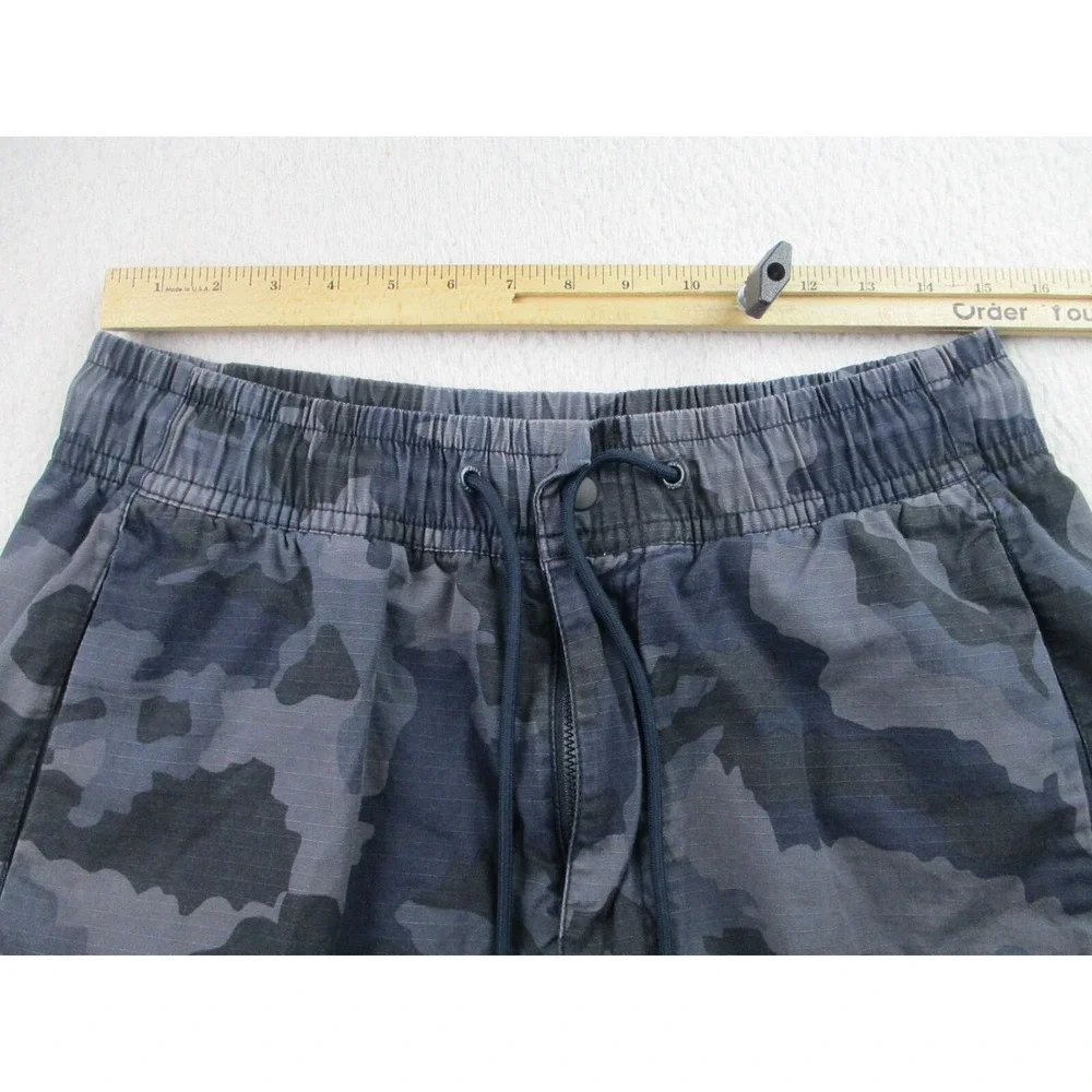 Nike Sportswear NSW Joggers Mens M Black Camo Drawstring Pants Streetwear Casual